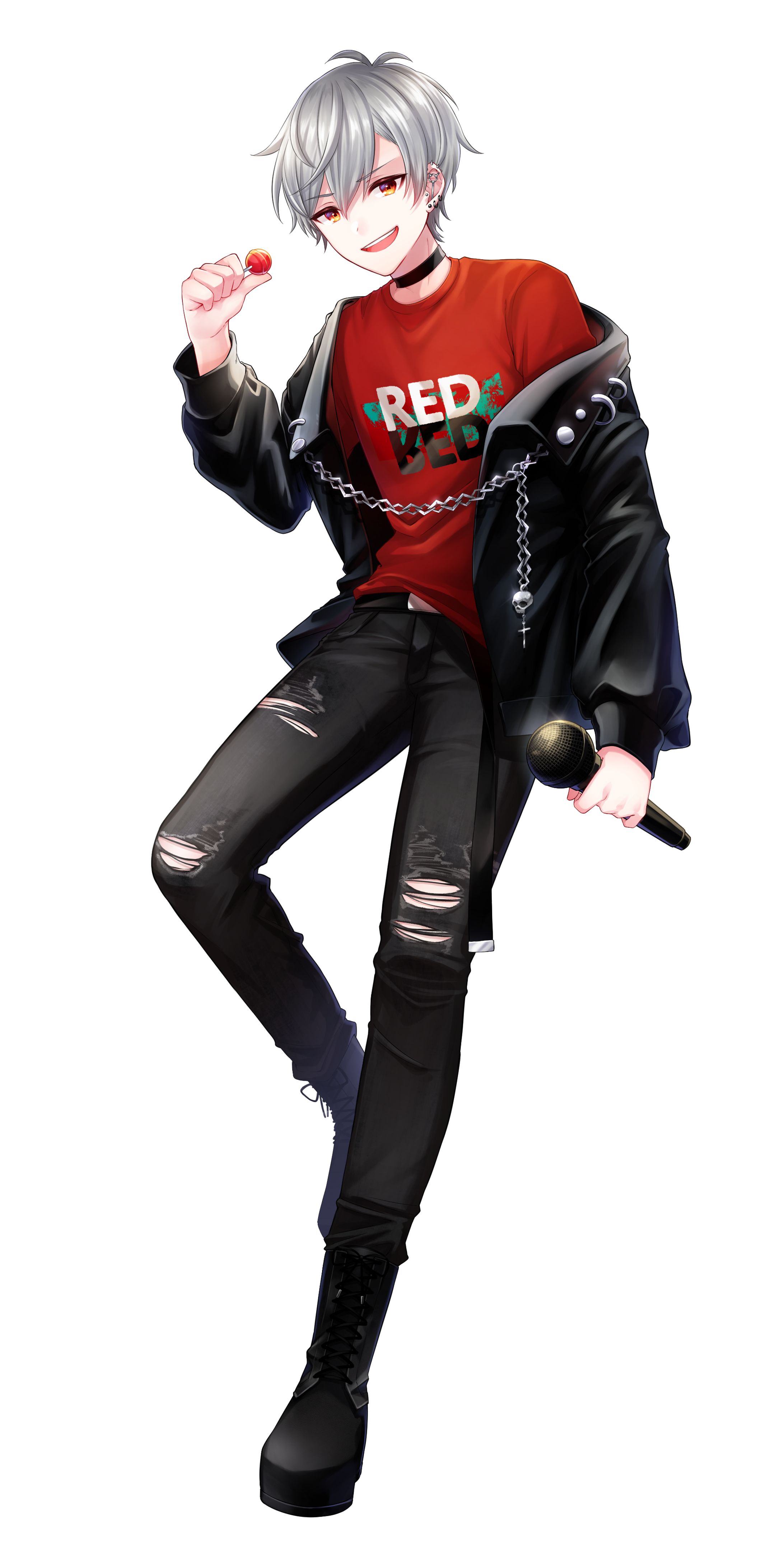 【IRIAM用立ち絵】赫音夢歌様-1