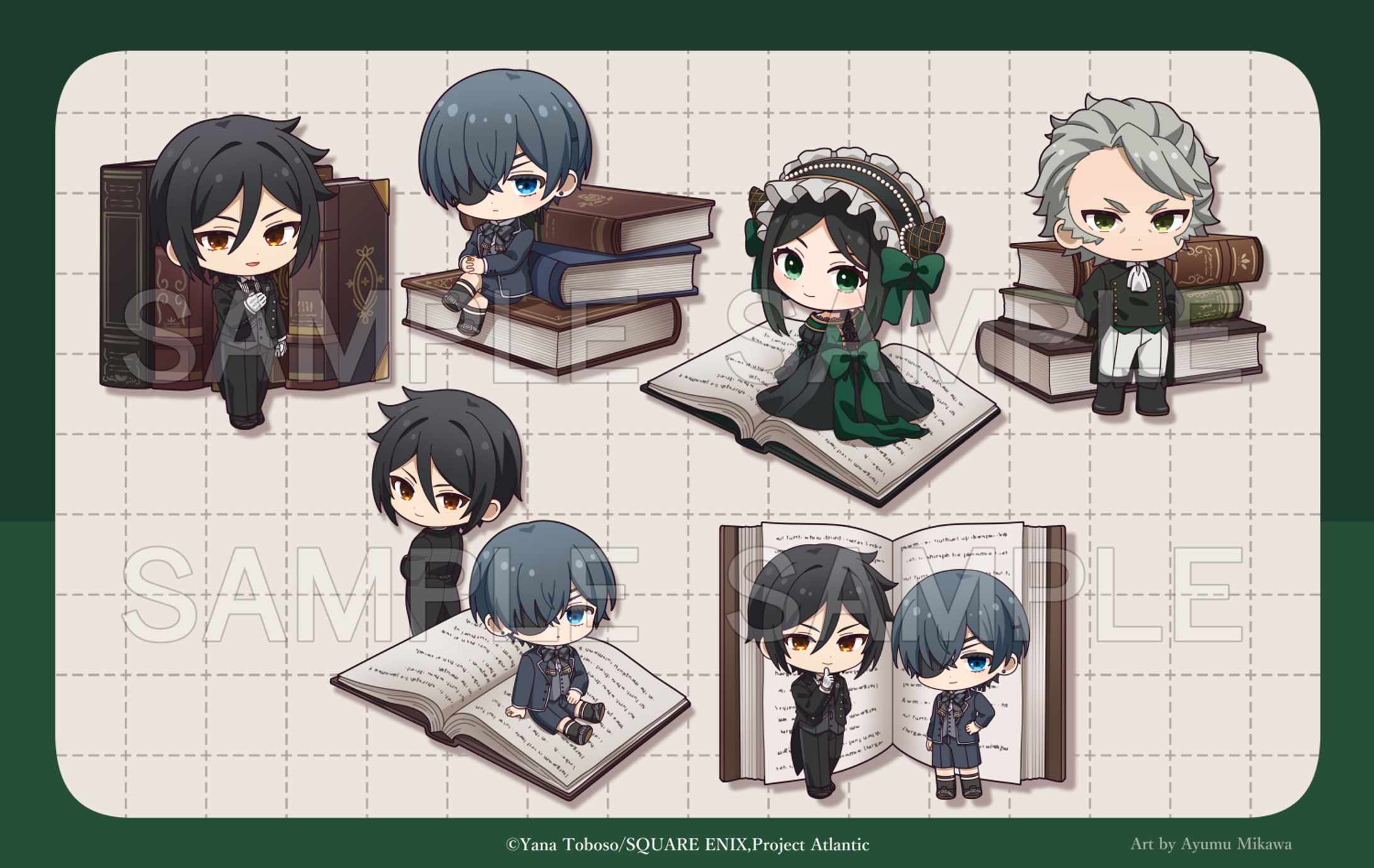 アニメ『黒執事 -緑の魔女編-』× #きゃらドリBLANC-1