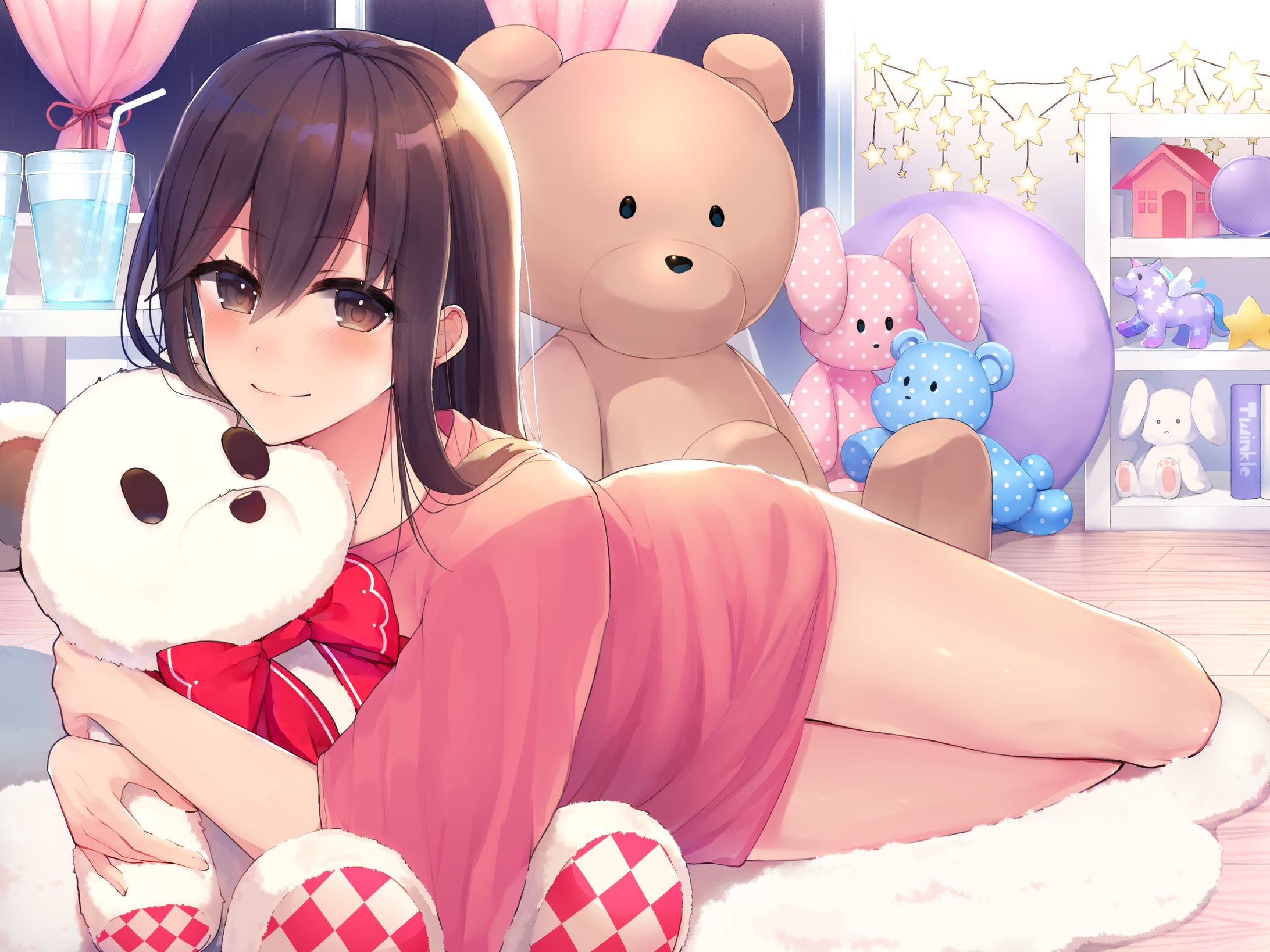 雨の日に出会った少女と癒しのお泊り【ASMR】-1