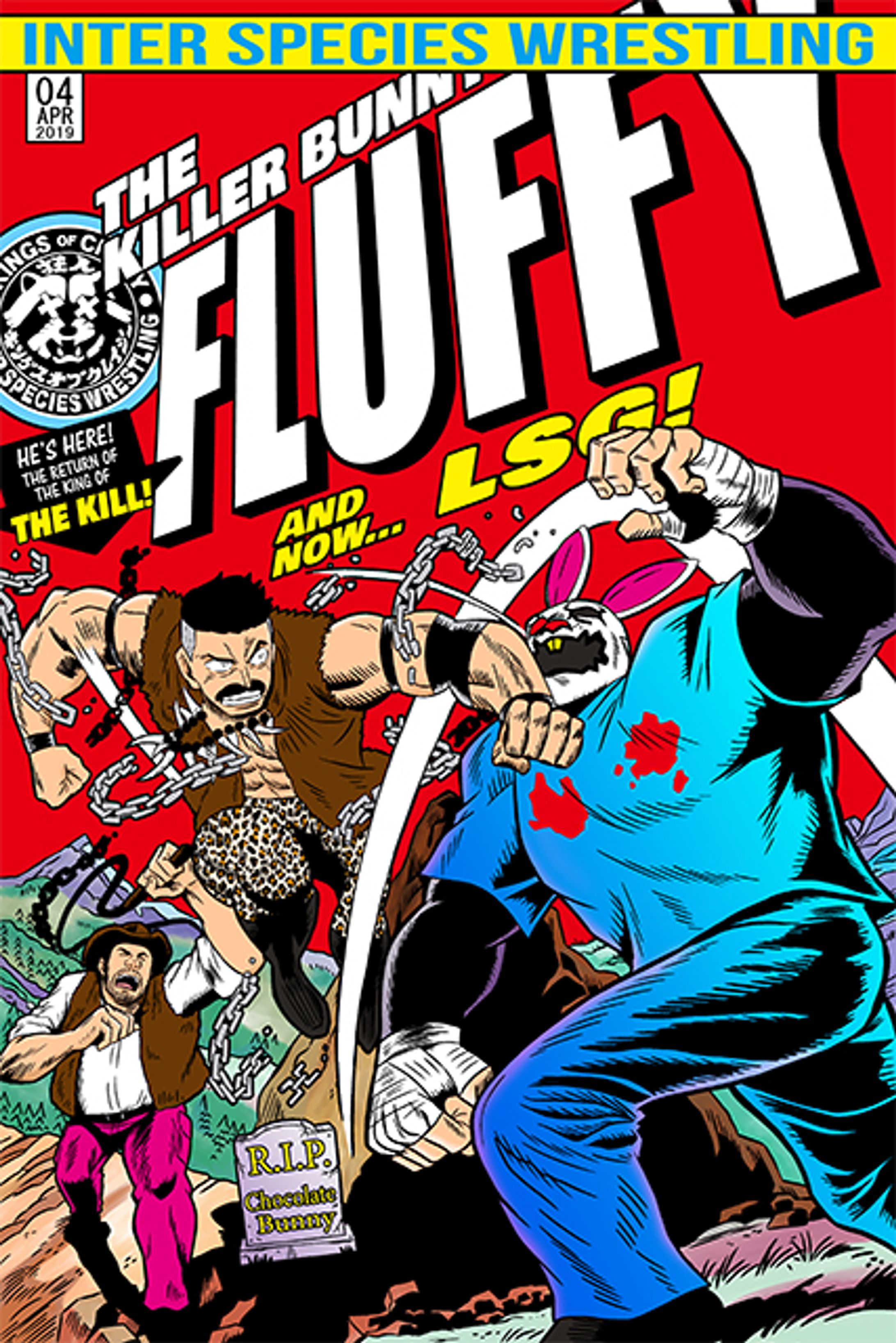 LSG vs. Fluffy (Inter Species Wrestling)-1