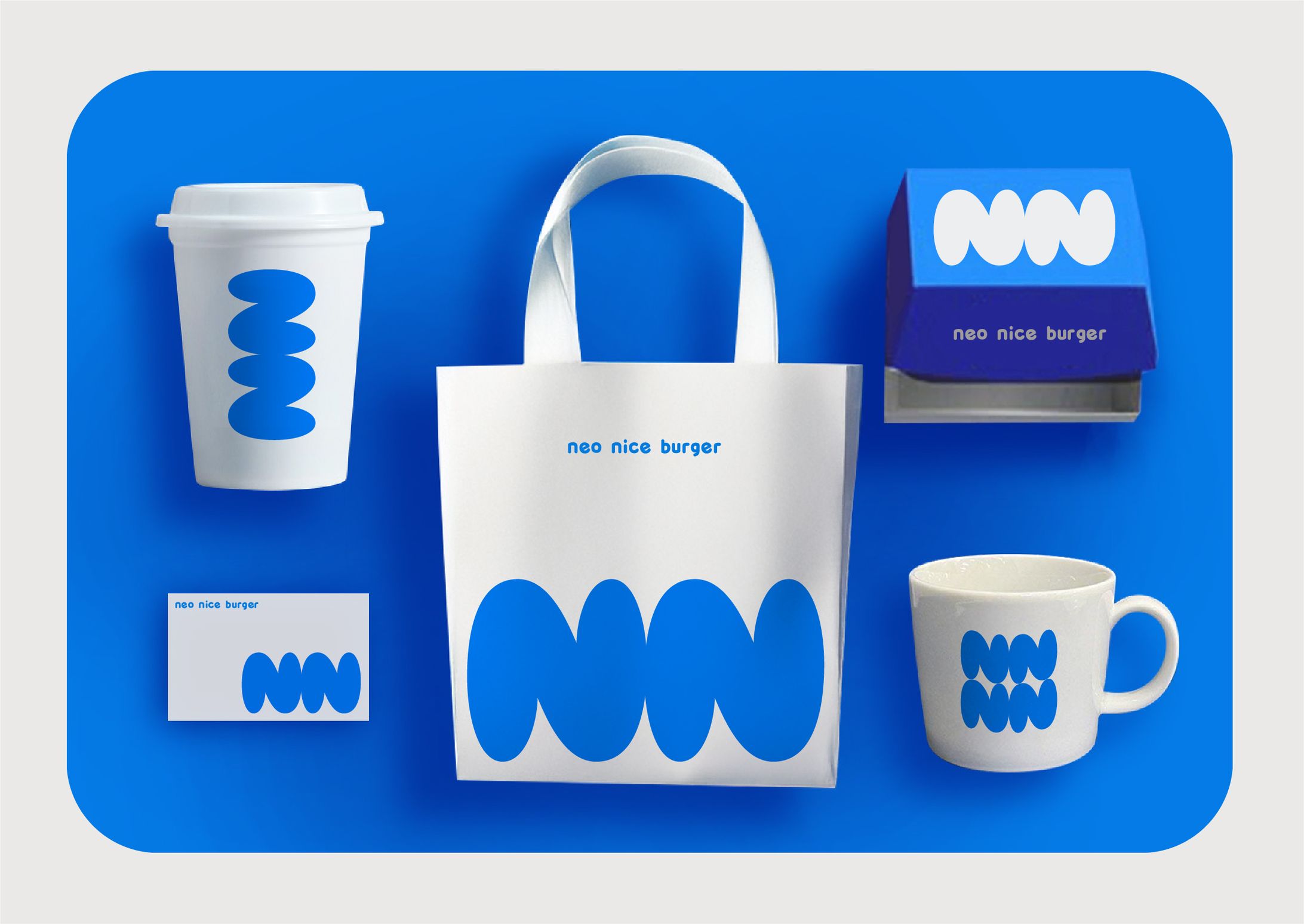 ハンバーガーショップ　ロゴデザイン　提案-1