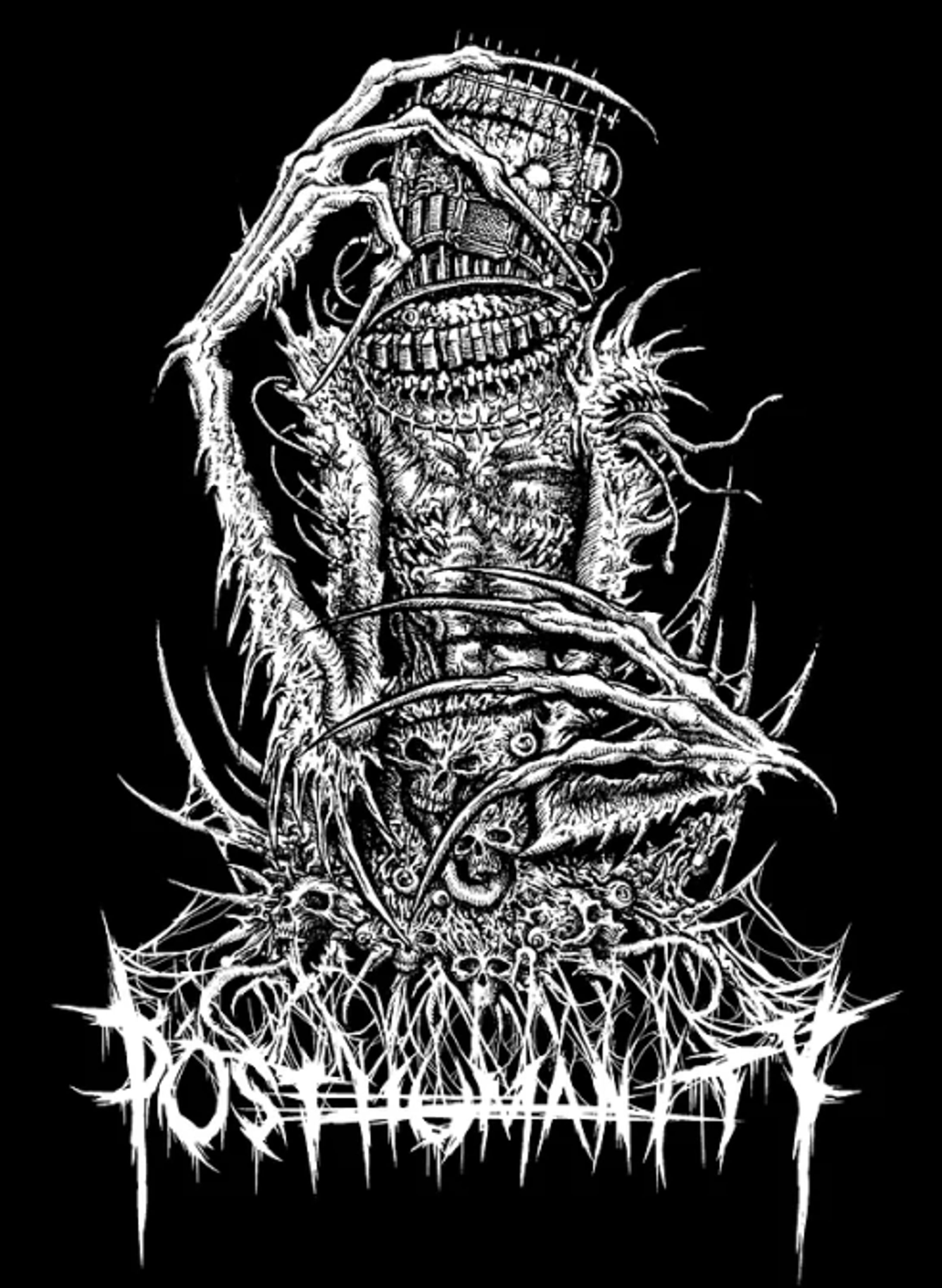 POST HUMANITY　Goods illust-1