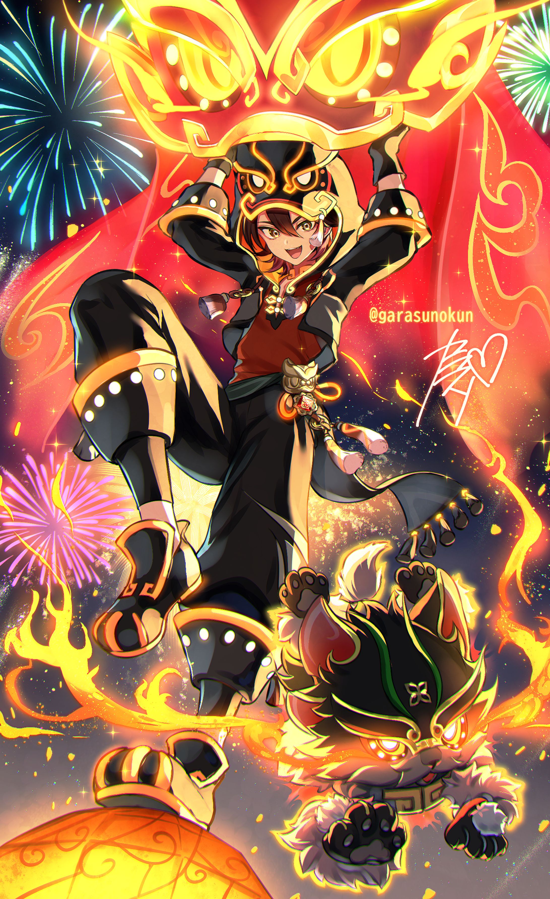原神_嘉明ファンアート-1