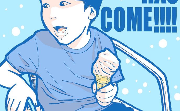 Summer has come!!!!
#うちの息子のポートレイト
#illustration #portrait #boy
