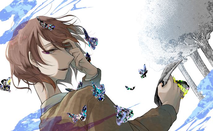 Demian halb(総集編上巻)表紙