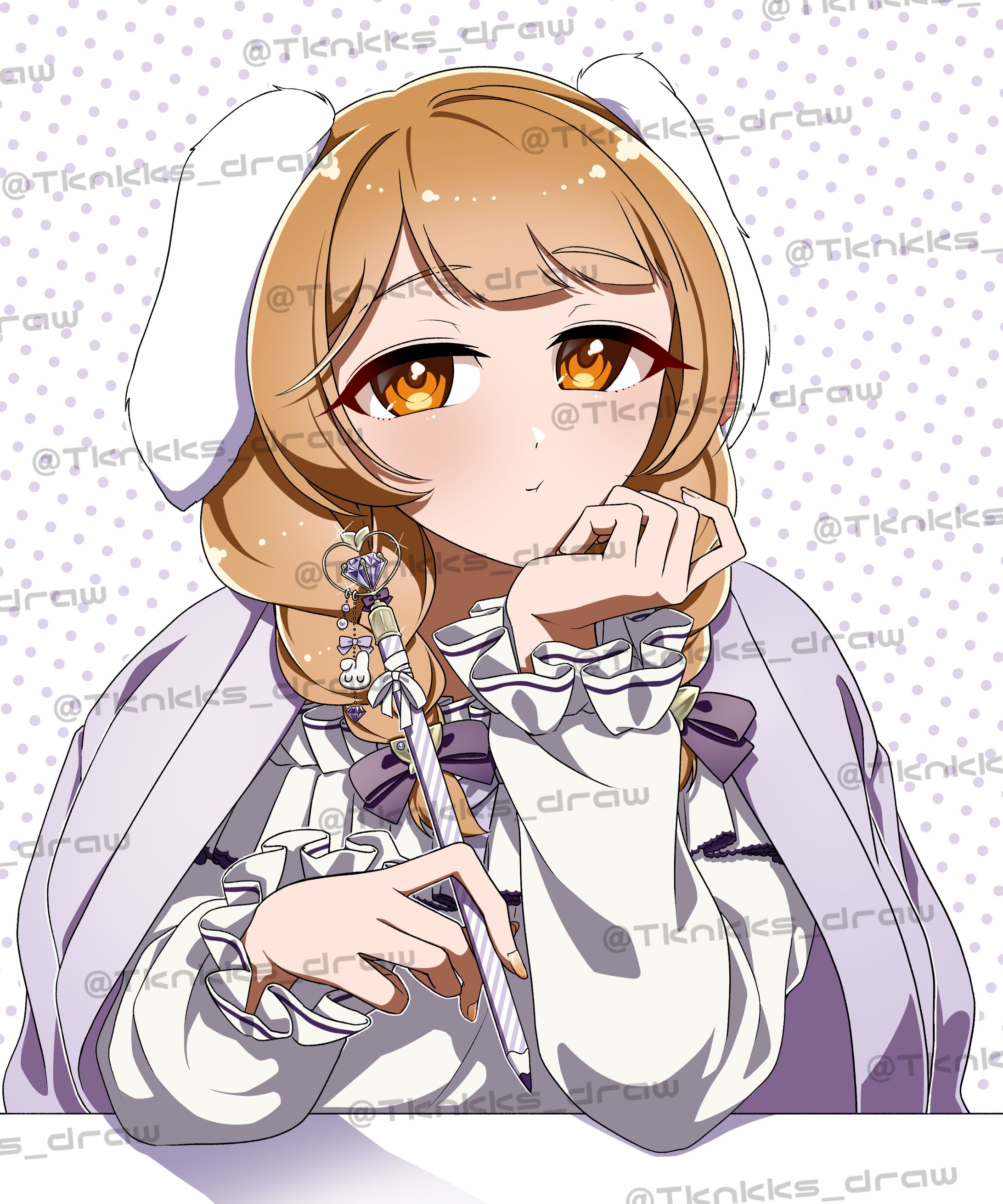 桃咲ちぃ様 ご依頼イラスト-1