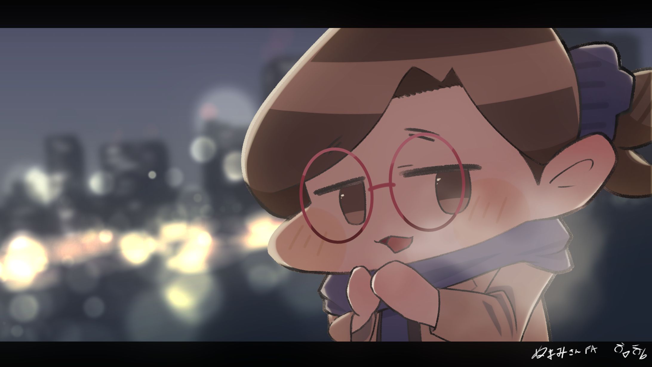 配信者ぬまみさんファンアート-1