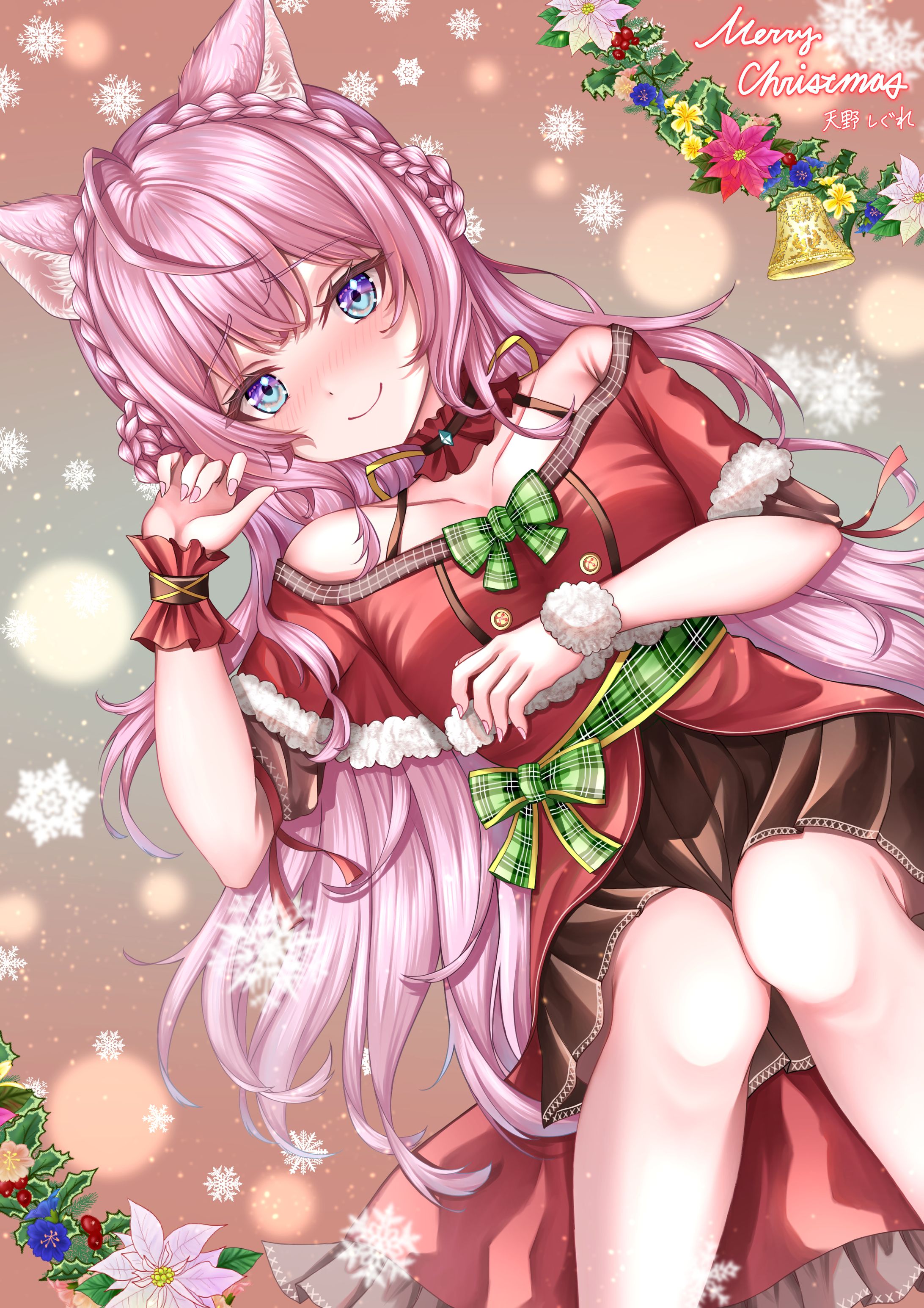 博衣こよりちゃん（クリスマスイラスト）-1