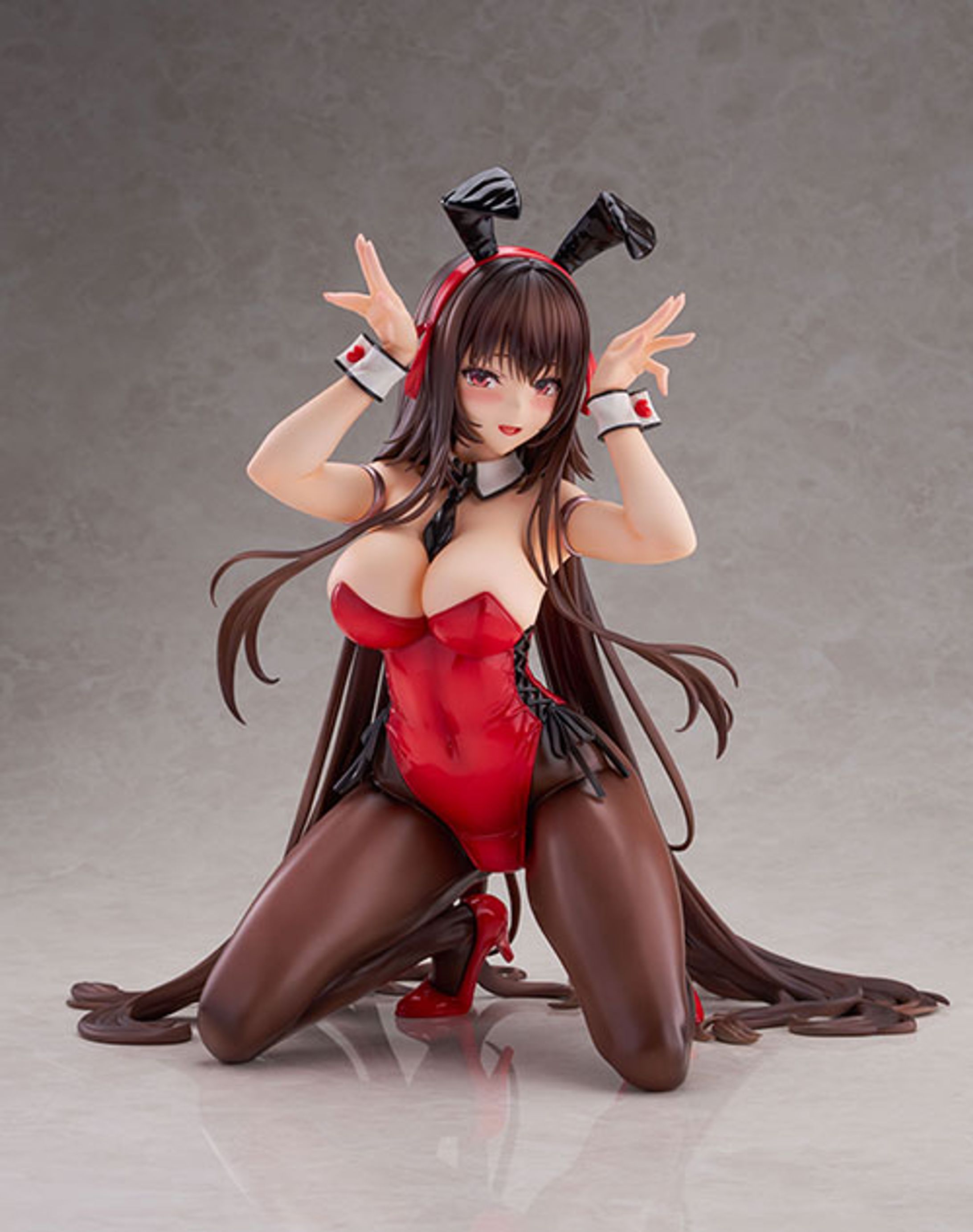 1/4スケールフィギュア　アマカノ2+　黒姫結灯　バニースーツver.-1