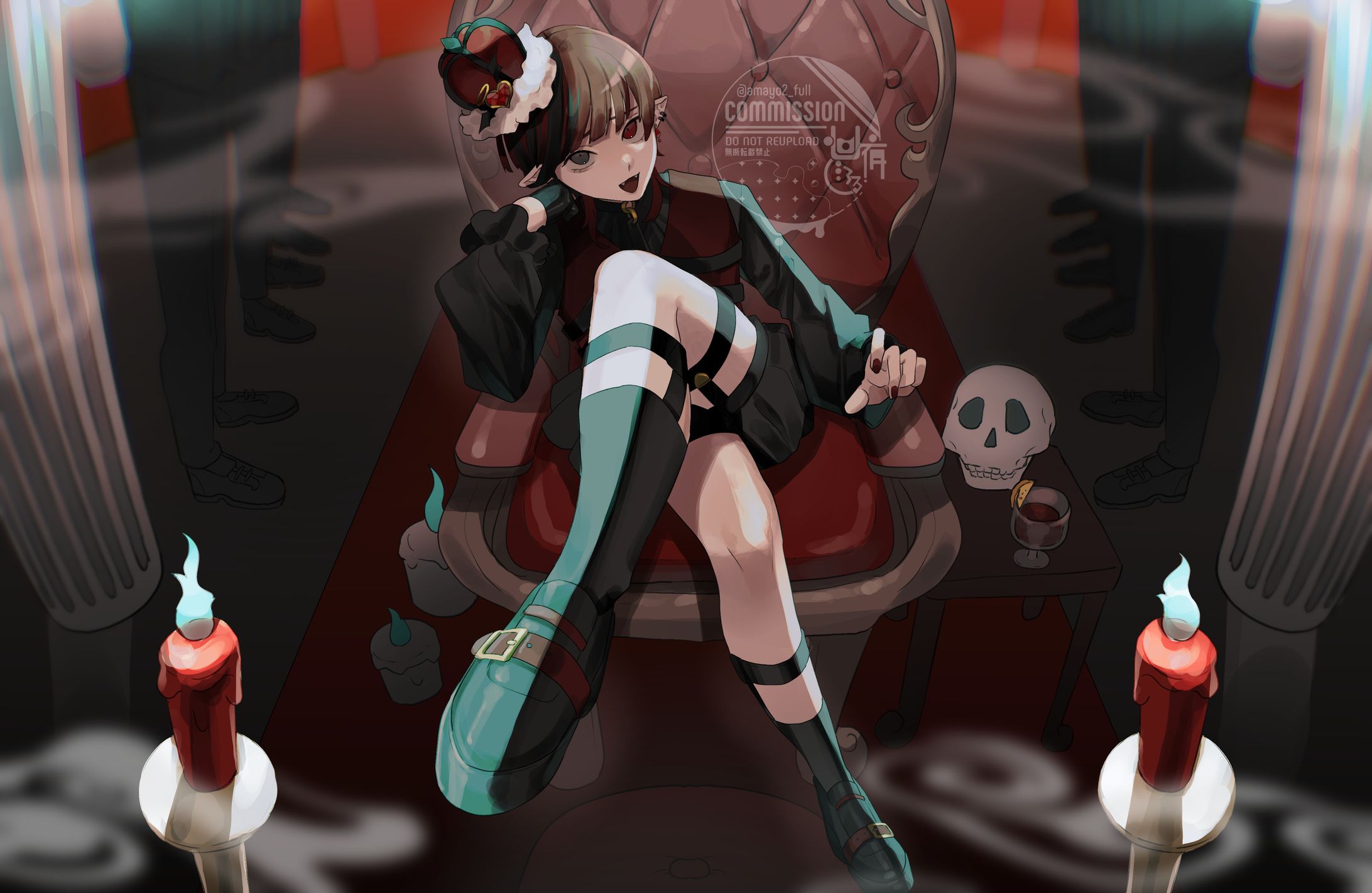 【VocaDuo2025】オリジナルMV楽曲用イラスト-1