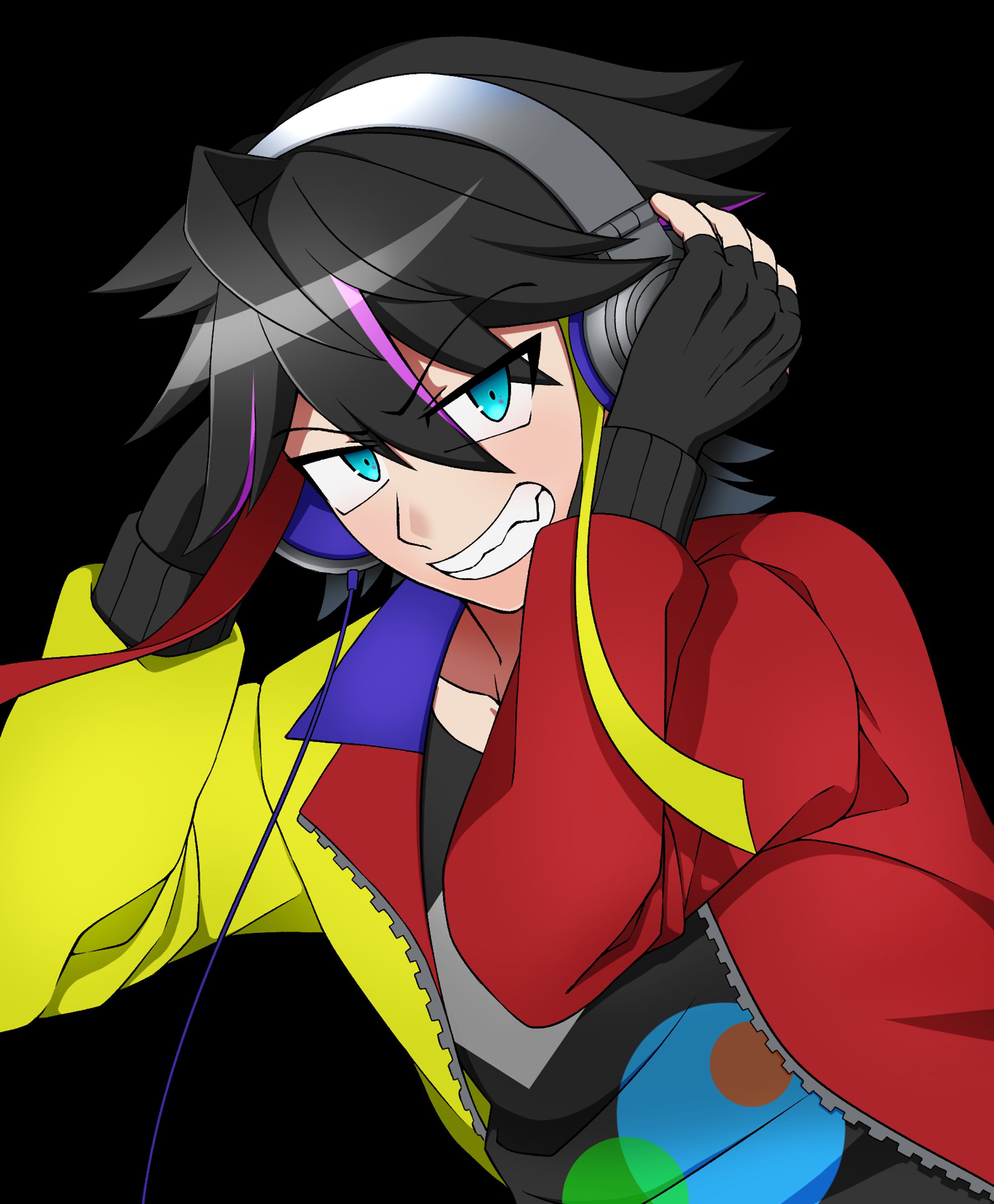 バストアップ立ち絵・キャラデザイン-1