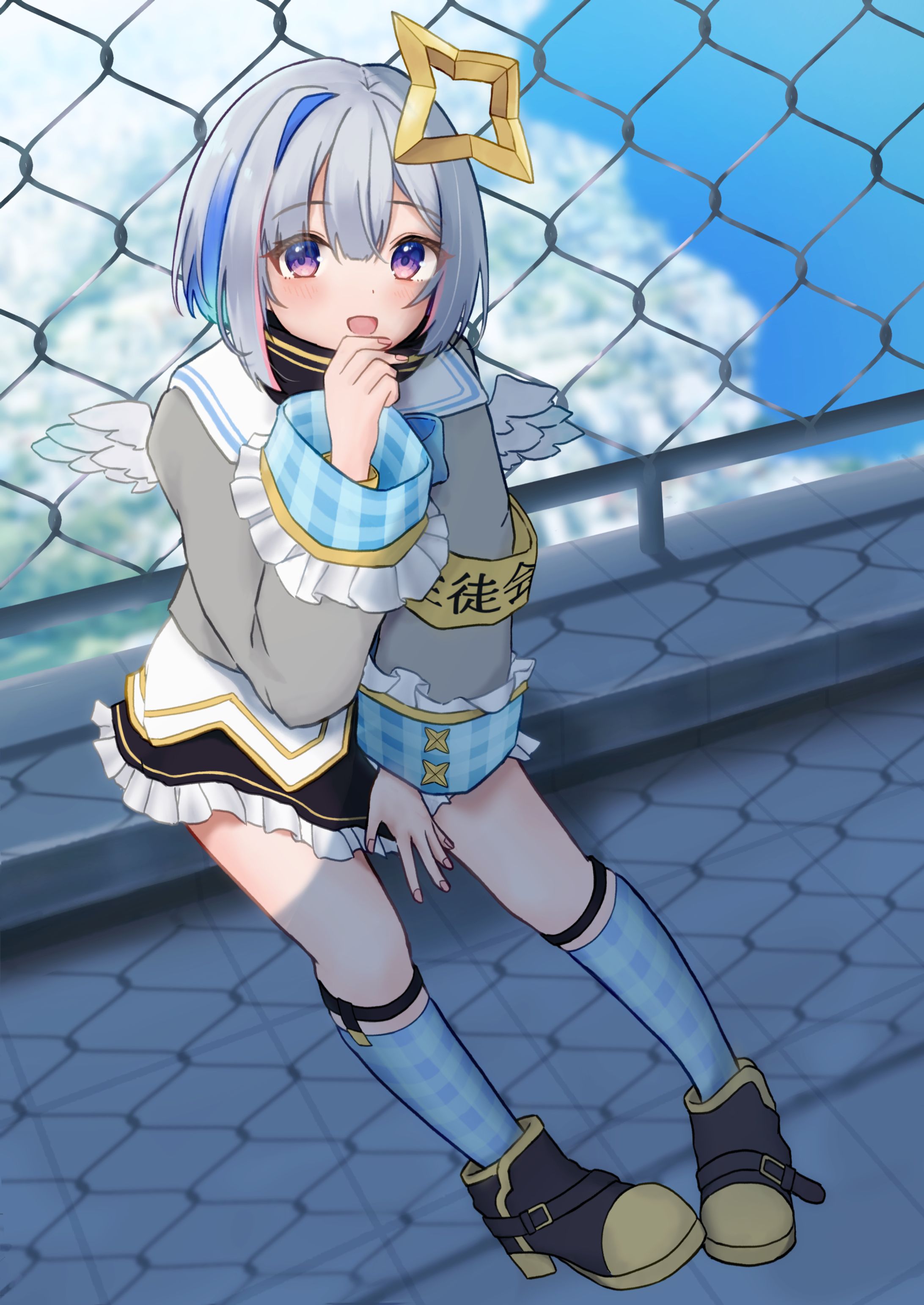 天音かなた（制服）-1