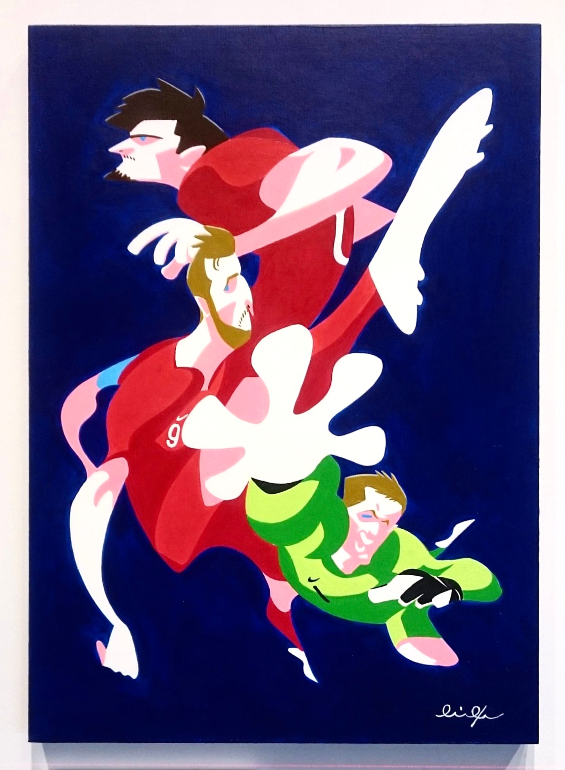 Soccer illustration (analog)-1