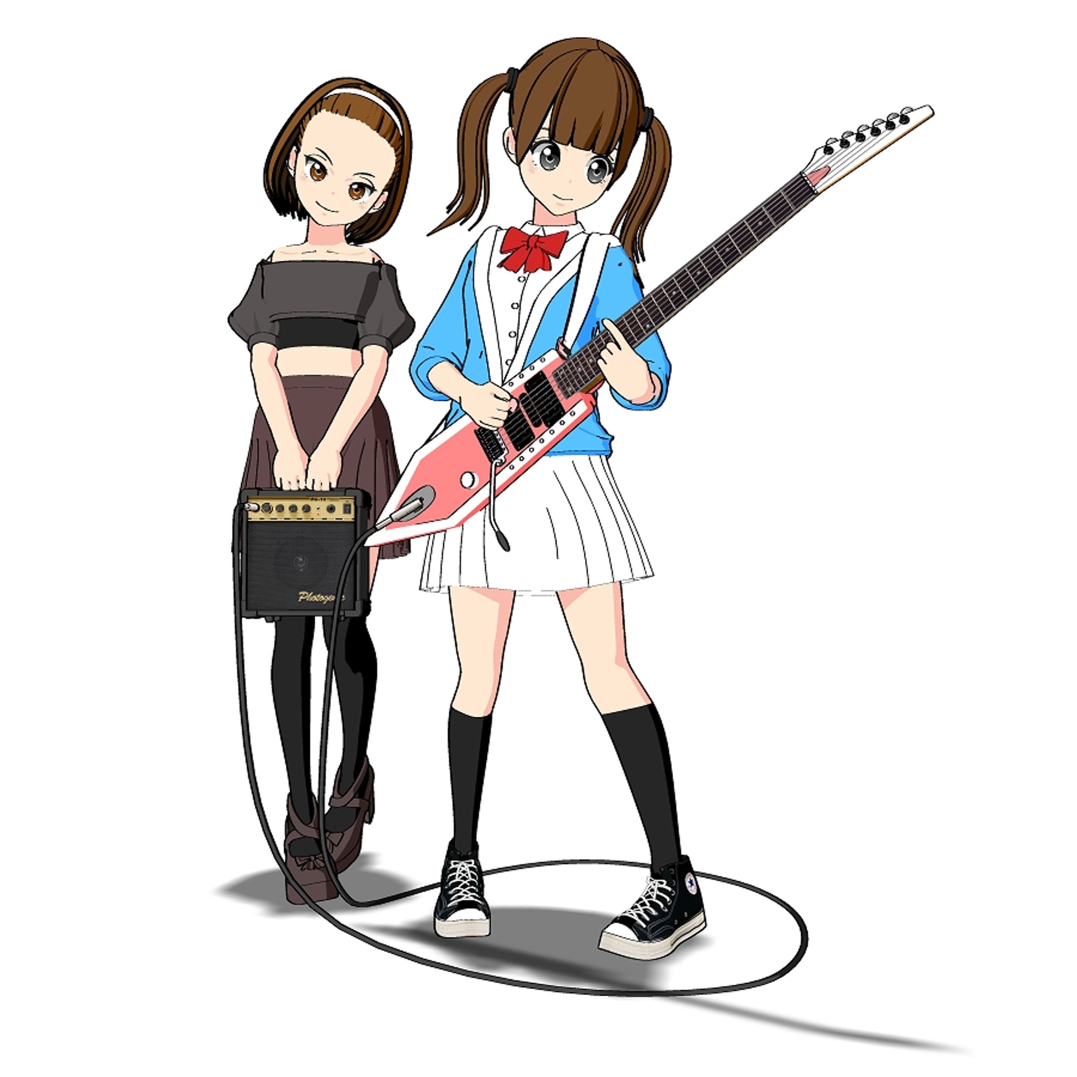 ギター少女-1