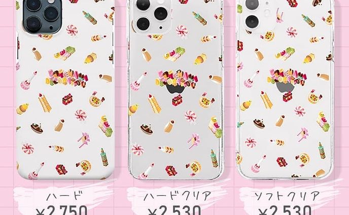 ハマDeco散らし柄シリーズ新作入荷～ヽ(*´∀`)ﾉ
個人的にはスマホケース推しなんだけどこれiPhoneのみ対応でして、自分は生涯Android宣言しちゃってるのでiPhoneユーザーの方是非付けてみてどんな感じか教えていただけるととても嬉しいです😁.
.
#横浜 #ヨコハマ #yokohama #みなとみらい #洋菓子 #お菓子 #スイーツ #スィーツ #スイーツイラスト #スィーツイラスト #sweets #イラスト #illustration #絵 #お絵描き #picture #デザイン #design #アート #art #グラフィックデザイナー #イラストレーター #グッズ #suzuri #スズリ #Tシャツ #ブランケット #iPhoneケース #スマホケース #スマホカバー