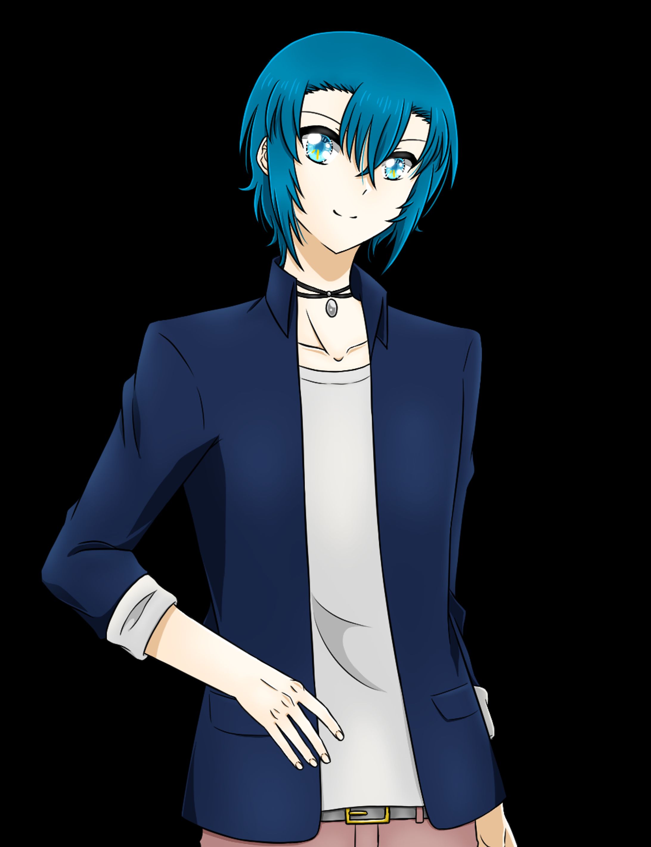 TRPGキャラクター_炎と氷の能力者-1