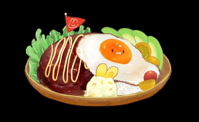 マスコットVのおみせ企画イラスト①