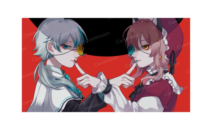 歌ってみたイラスト/アーテル様・ティル・サビク大佐様