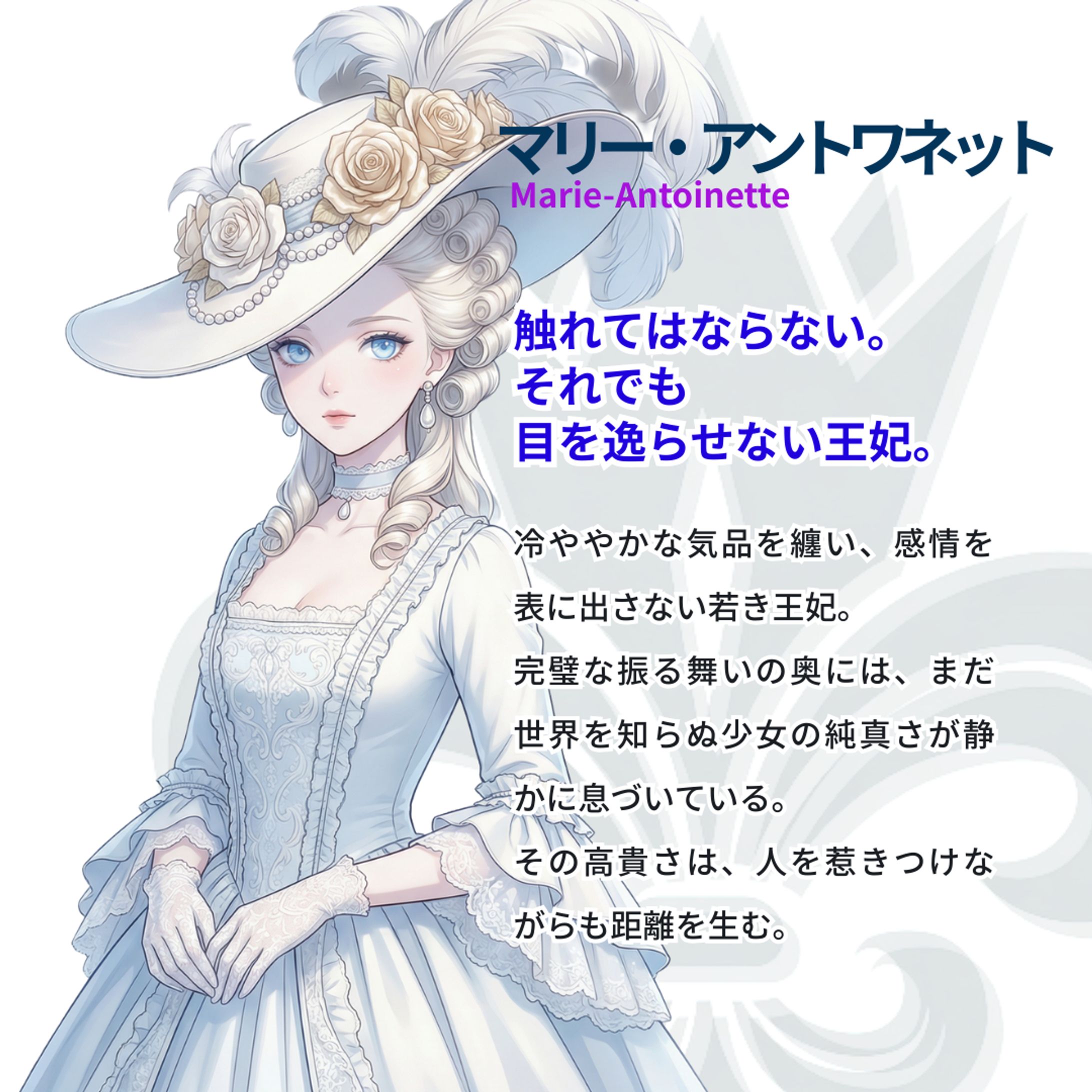 【AI画像生成】〈課題〉歴史上の人物のキャラクターデザイン-1