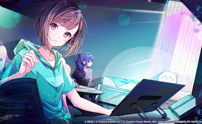 プロセカ_3周年カウントダウンイラスト