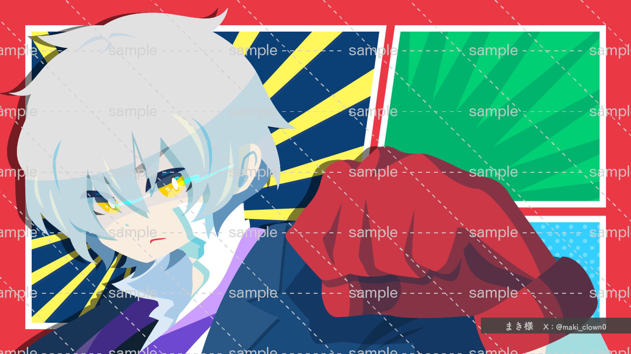 まき様　ゲーム実況用サムネイル-1