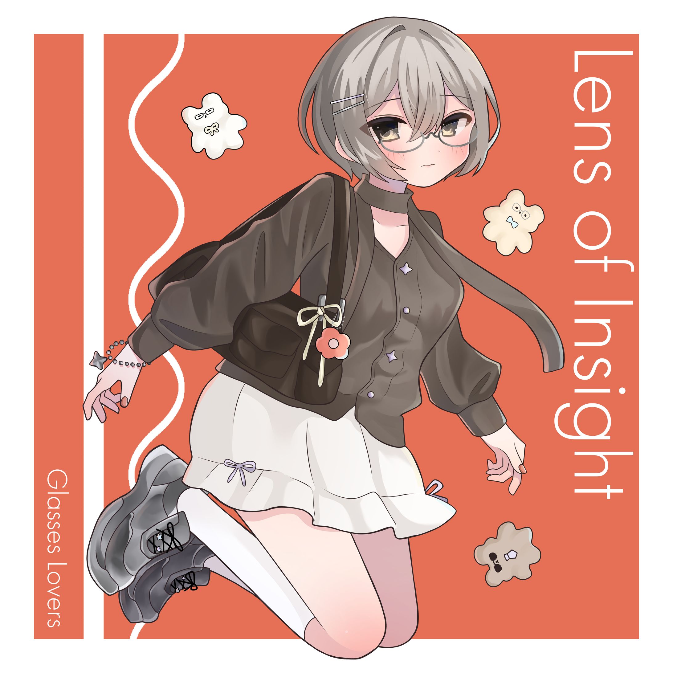Glasses Lovers 2nd EP「Lens of Insight」ジャケット-1