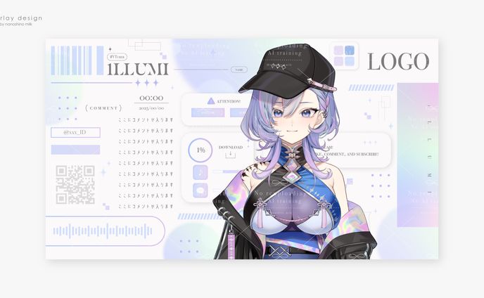 1LLUMI様 配信画面