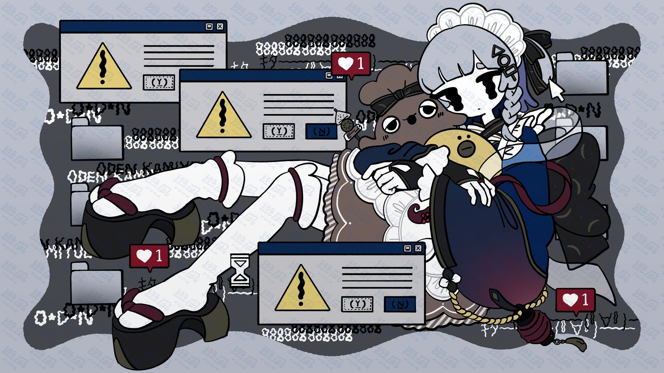 Vtuberイラスト【制作】-1