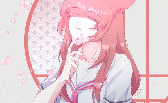 Simple Colored; Sakura Mochi