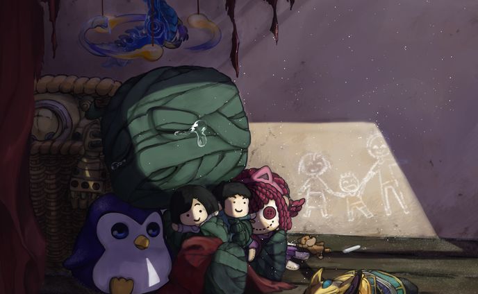 【アートコンテスト参加作品】Garret Amumu『Have a good dream』【League of Legends】