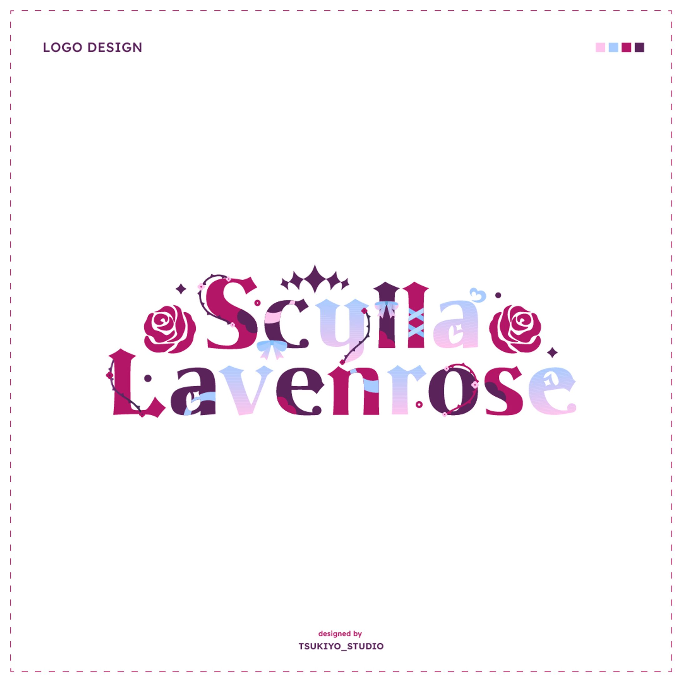 Logo Design ⟡ @.scyllalavenrose-1
