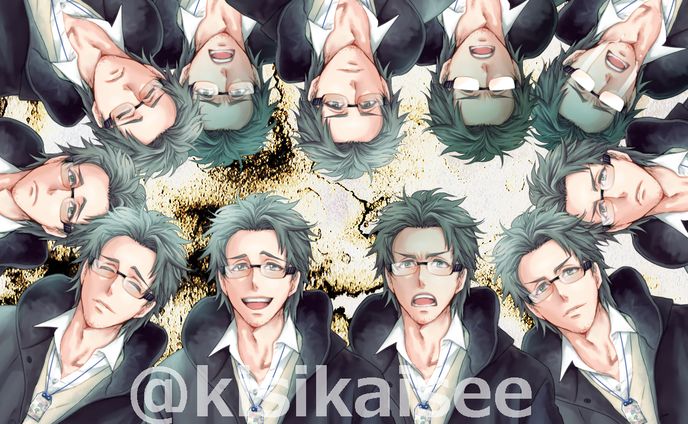 TRPG用キャラ立ち絵(腰上)17種