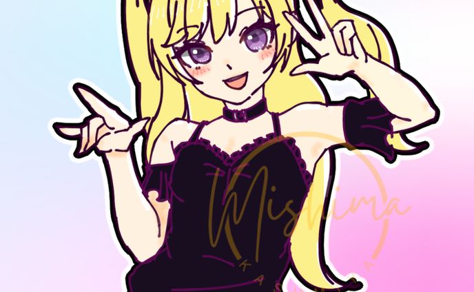 Mocha Latte様_落書きファンアート