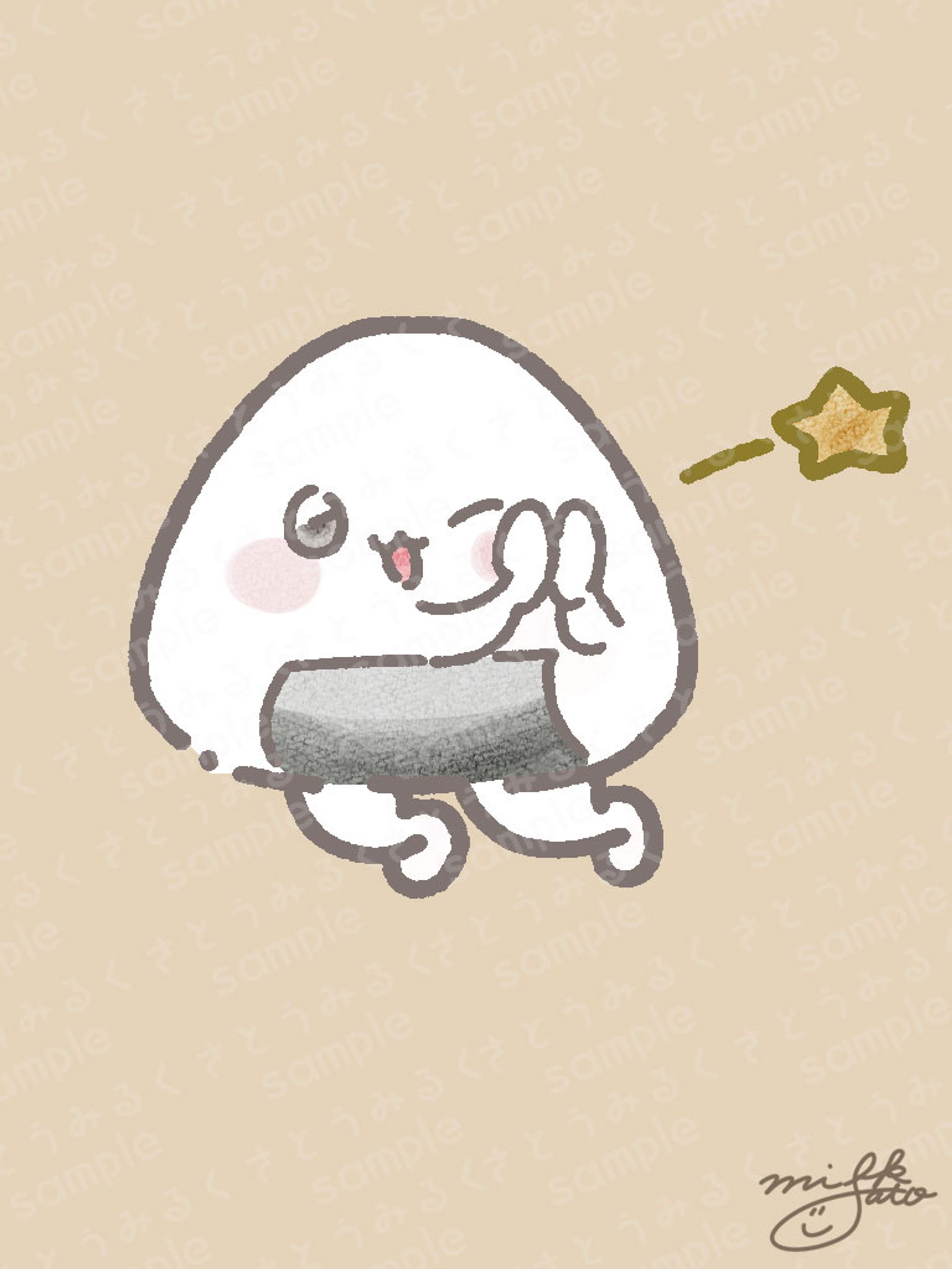 イラスト｜LINEスタンプ紹介画像｜40枚-1