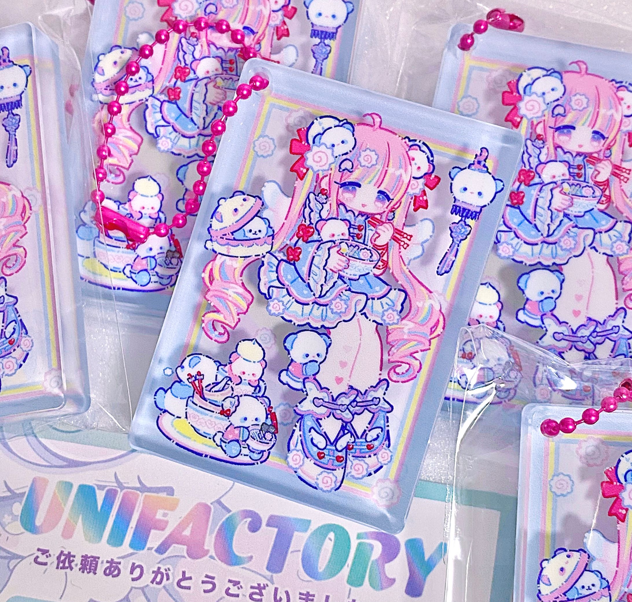 【GOODS】ドミノ風アクリルキーホルダー-1