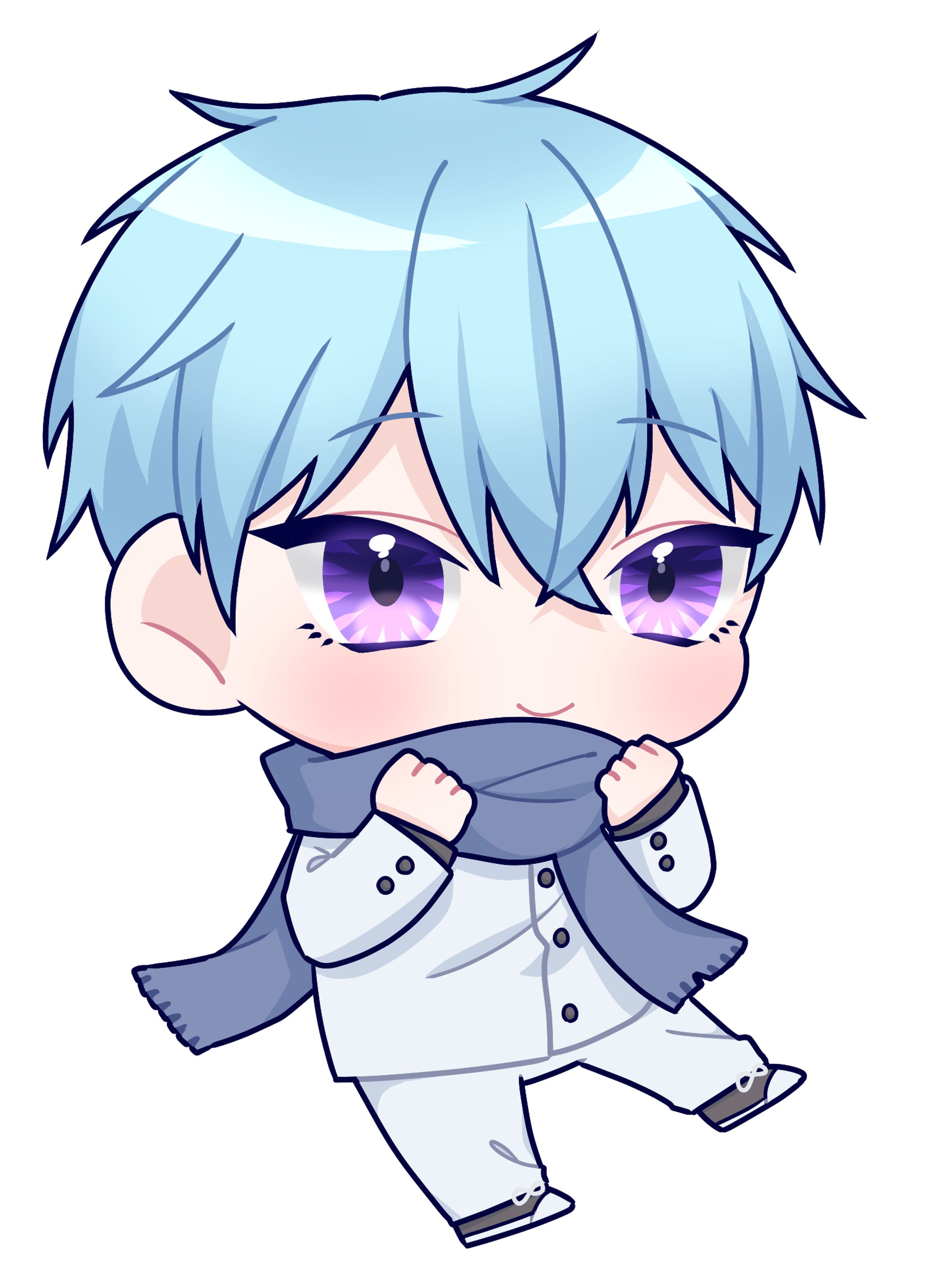 ミニキャラサンプル　冬美くん-1