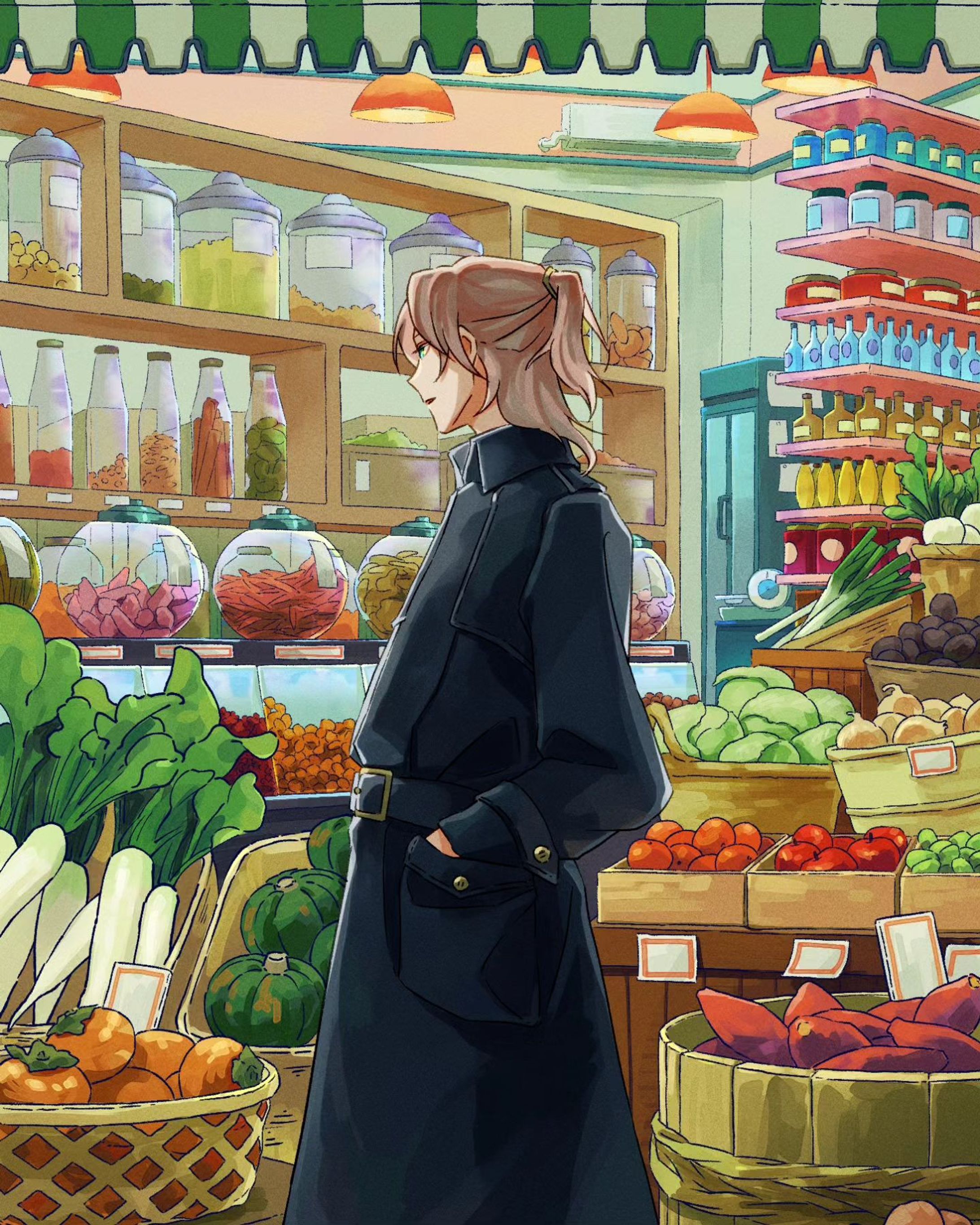 お買い物⁡
⁡ #イラスト  #illustration  #art  #originalart  #drawing  #digitalart-1