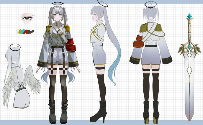 聖騎士【キャラクターデザイン】