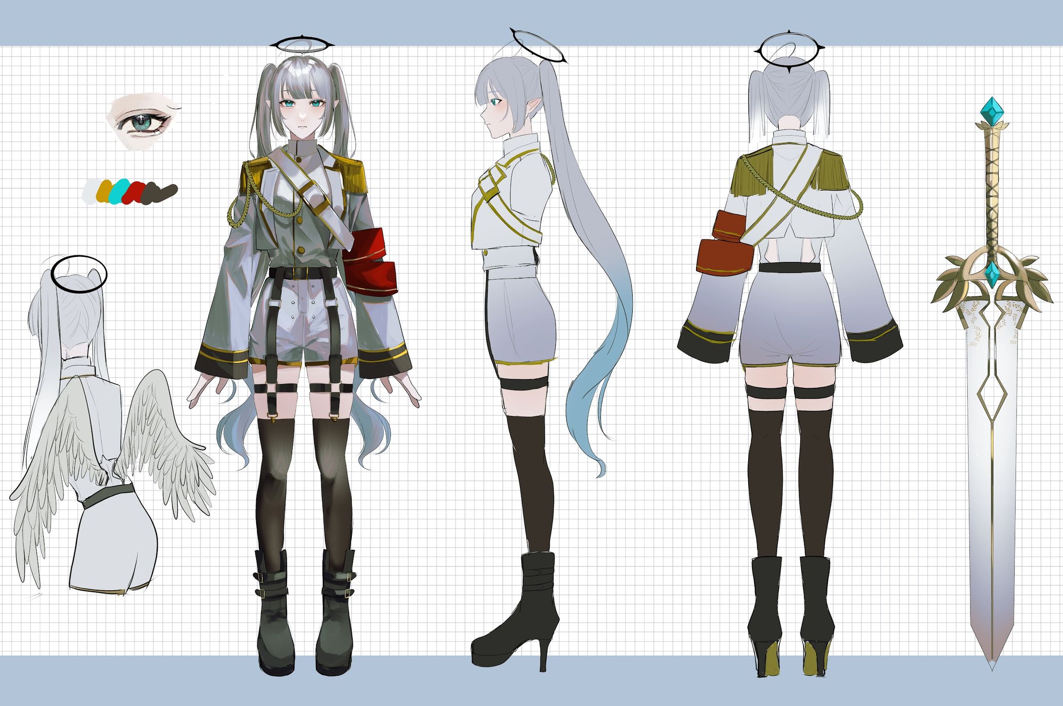 聖騎士【キャラクターデザイン】-1