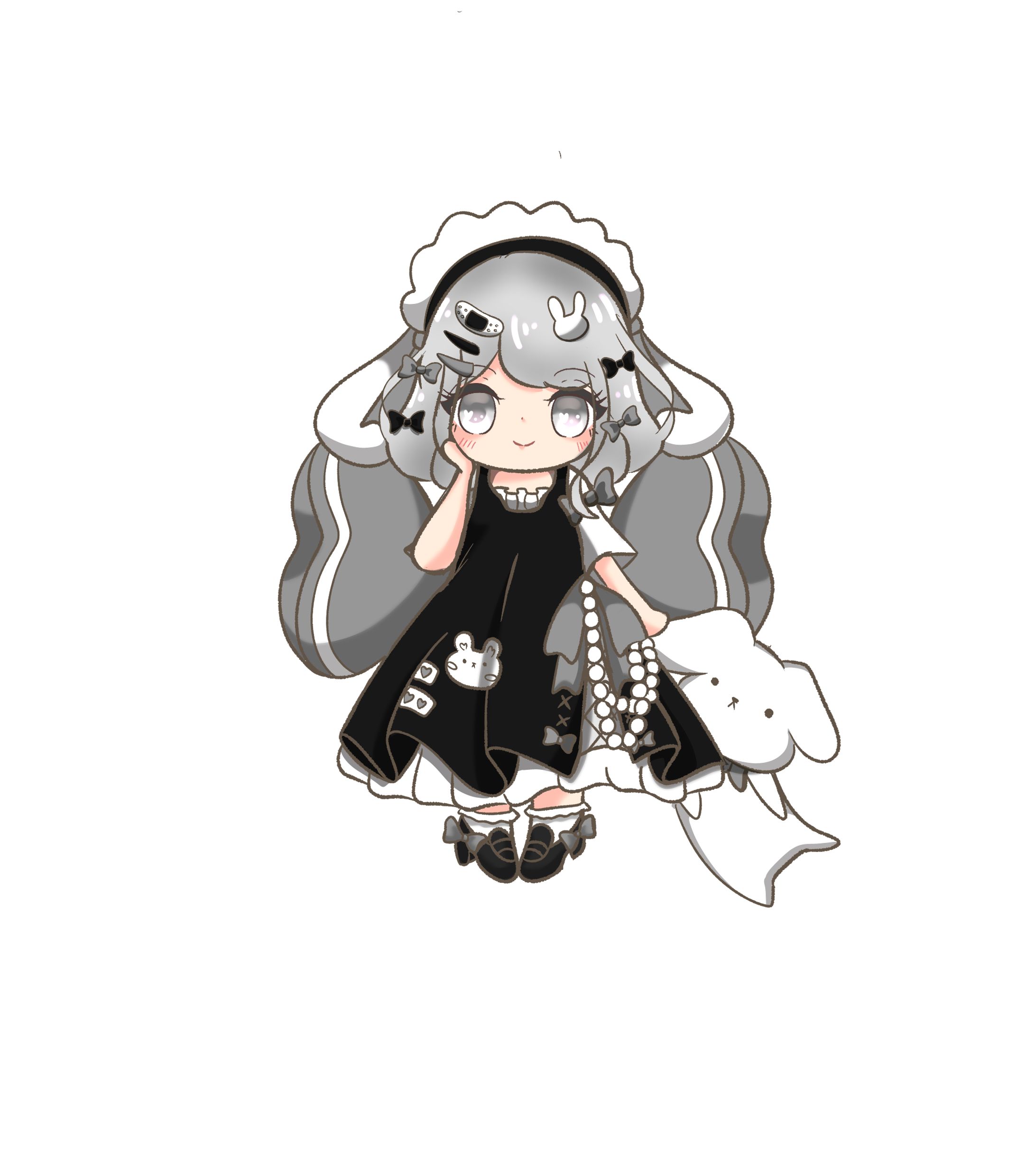 SD 兎×黒 【オリキャラ】-1