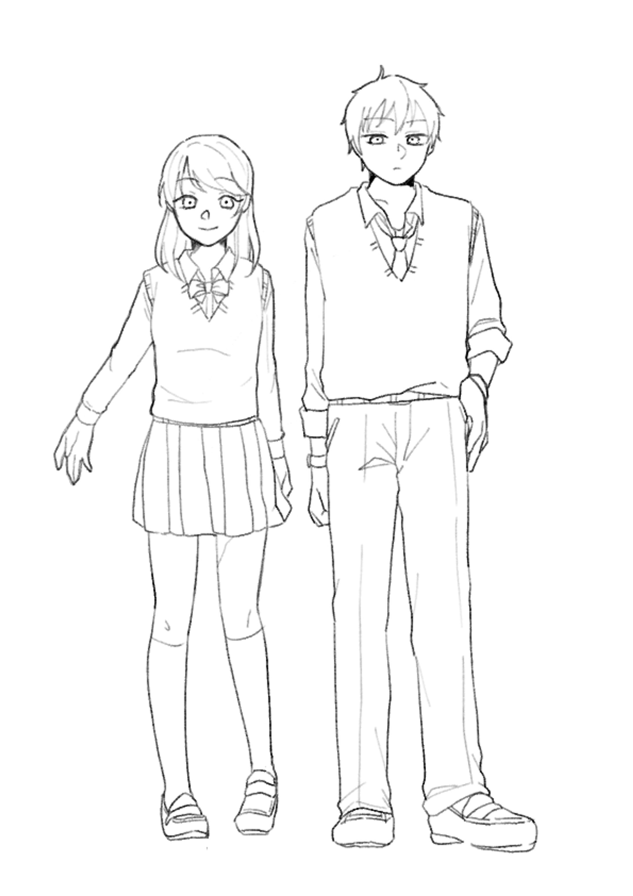 立ち絵（制服）-1