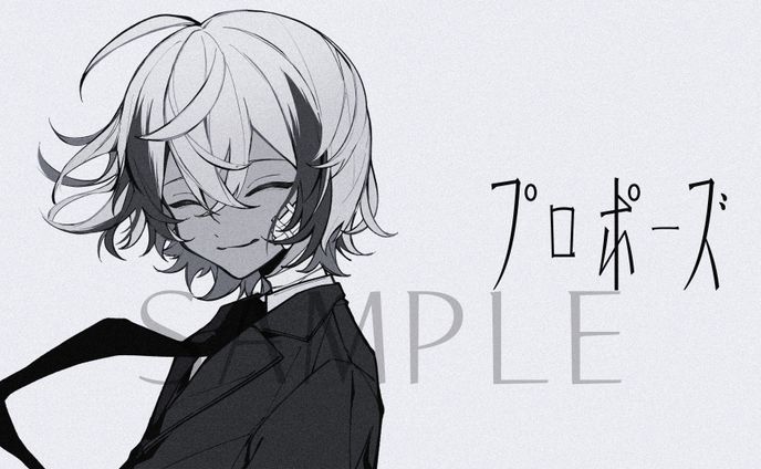 【クレノア】しるばーな サムネイルイラスト