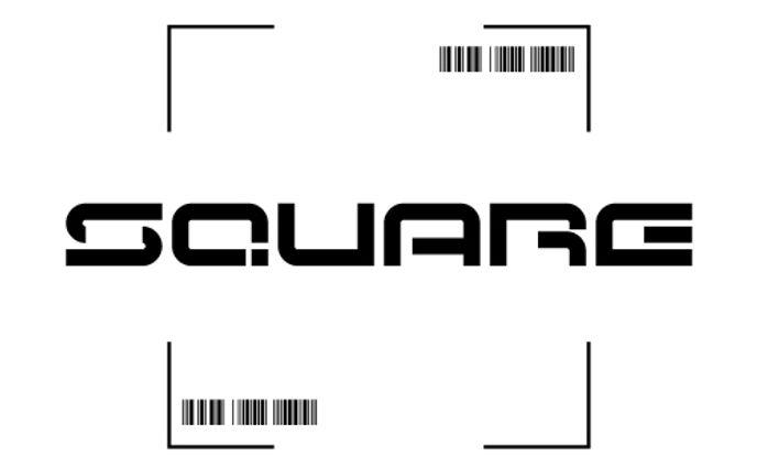 VRChatWorld「SQUARE」ワールドロゴ