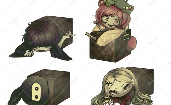 VTuberグッズイラスト