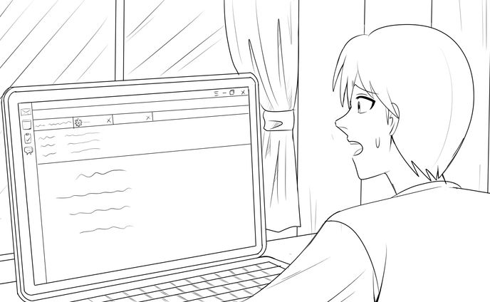 漫画動画サンプル[2024年][広告系][ラフ]