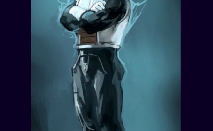 #illustration #art #drawing #fanart #dragonball #vegeta #イラスト #ファンアート #ドラゴンボール #ベジータ