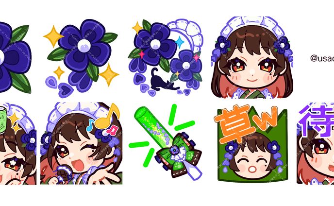 F メンシスタンプVtuber(メンバーシップスタンプ)