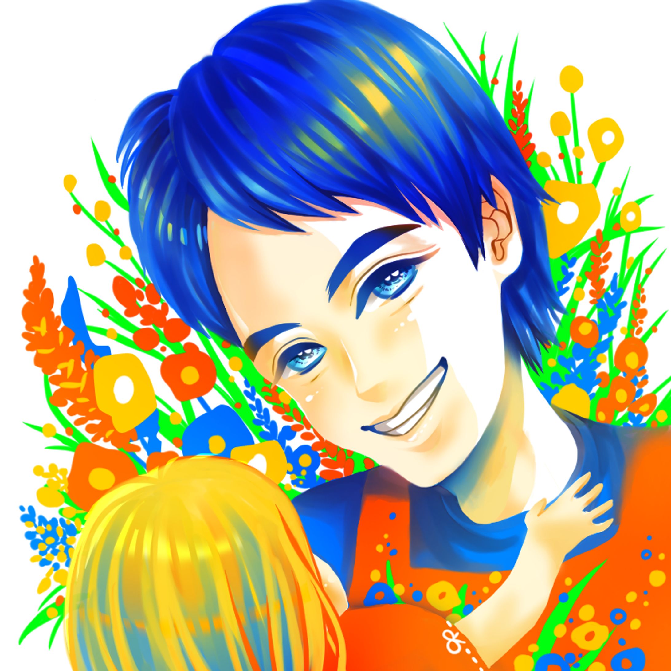 【似顔絵】SNSアイコン-1