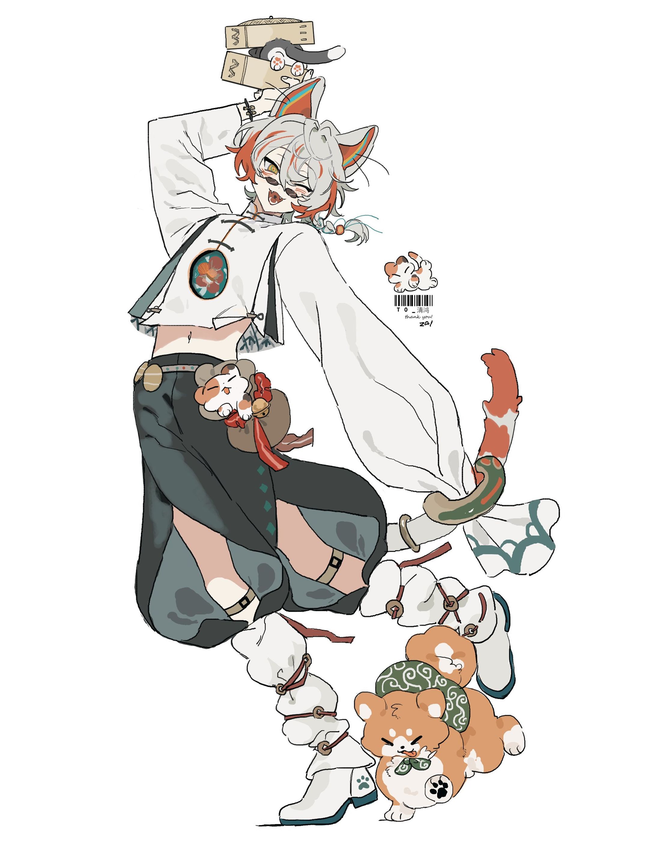 Skeb依頼①（全身1人）-1