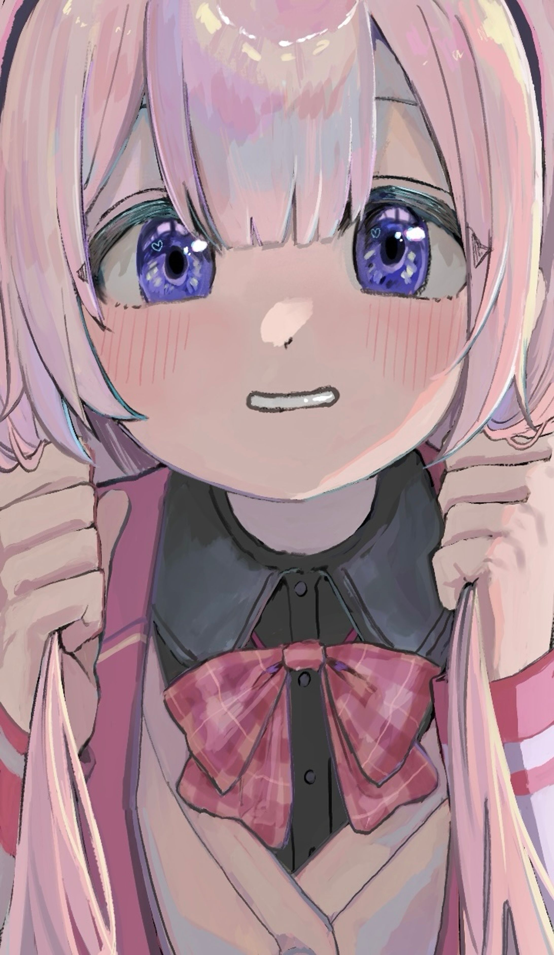 セルフおさげ-1
